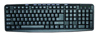 107 Keys Keyboard with 9 Multimedia Keys USB Keyboard, 2.95 USD