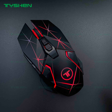 Rechargeable Wireless Gaming Mouse of 6 Buttons,800/1200/1600 DPI