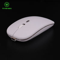 Ultra Slim Size Silent 2.4GHz Rechargeable Wireless Mouse Type-C for Laptop or Mac