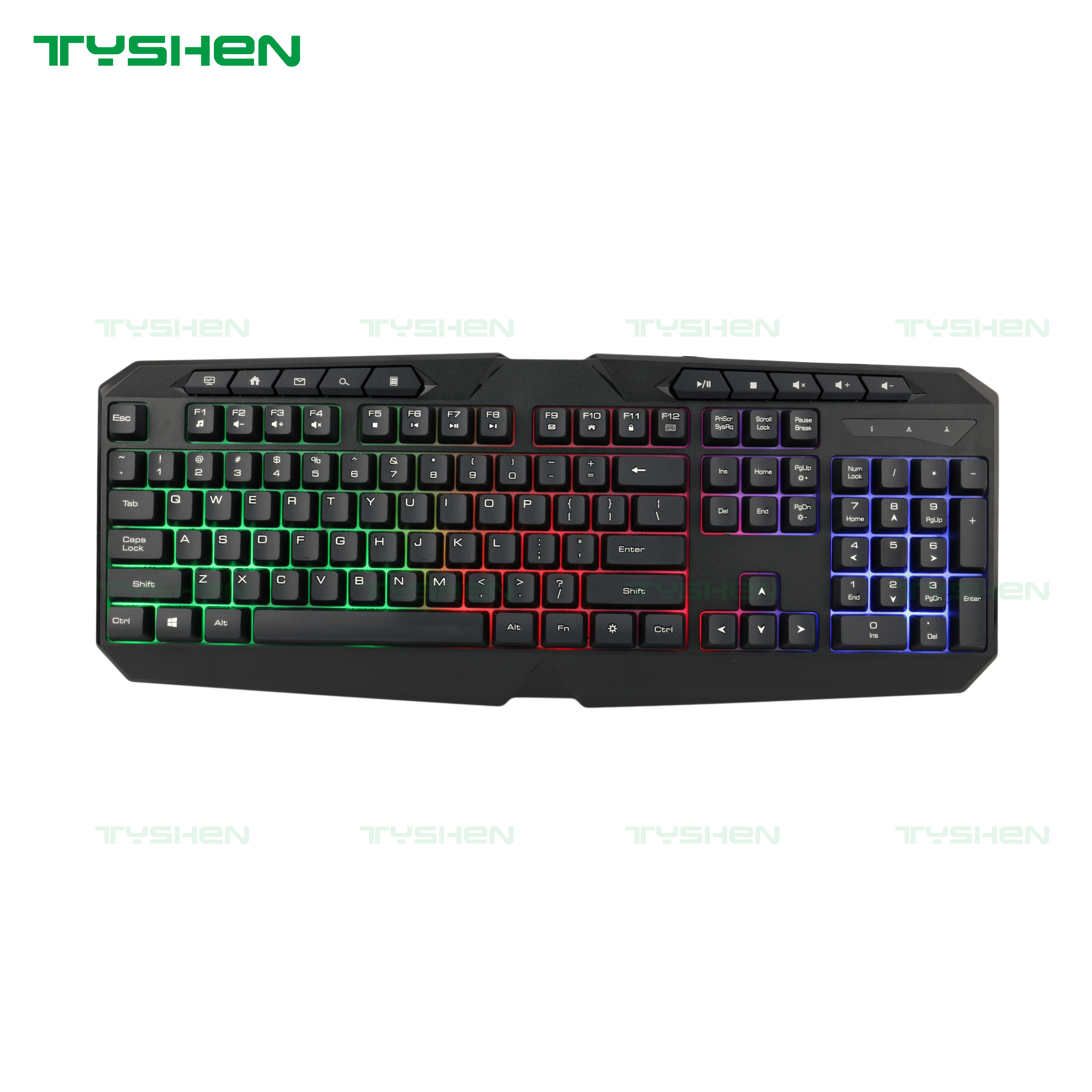 Gaming Combo Kits 4 In1 RGB Backlight Keyboard Mouse Headset and Mouse Pad Four All in One Computer PC Combo Set
