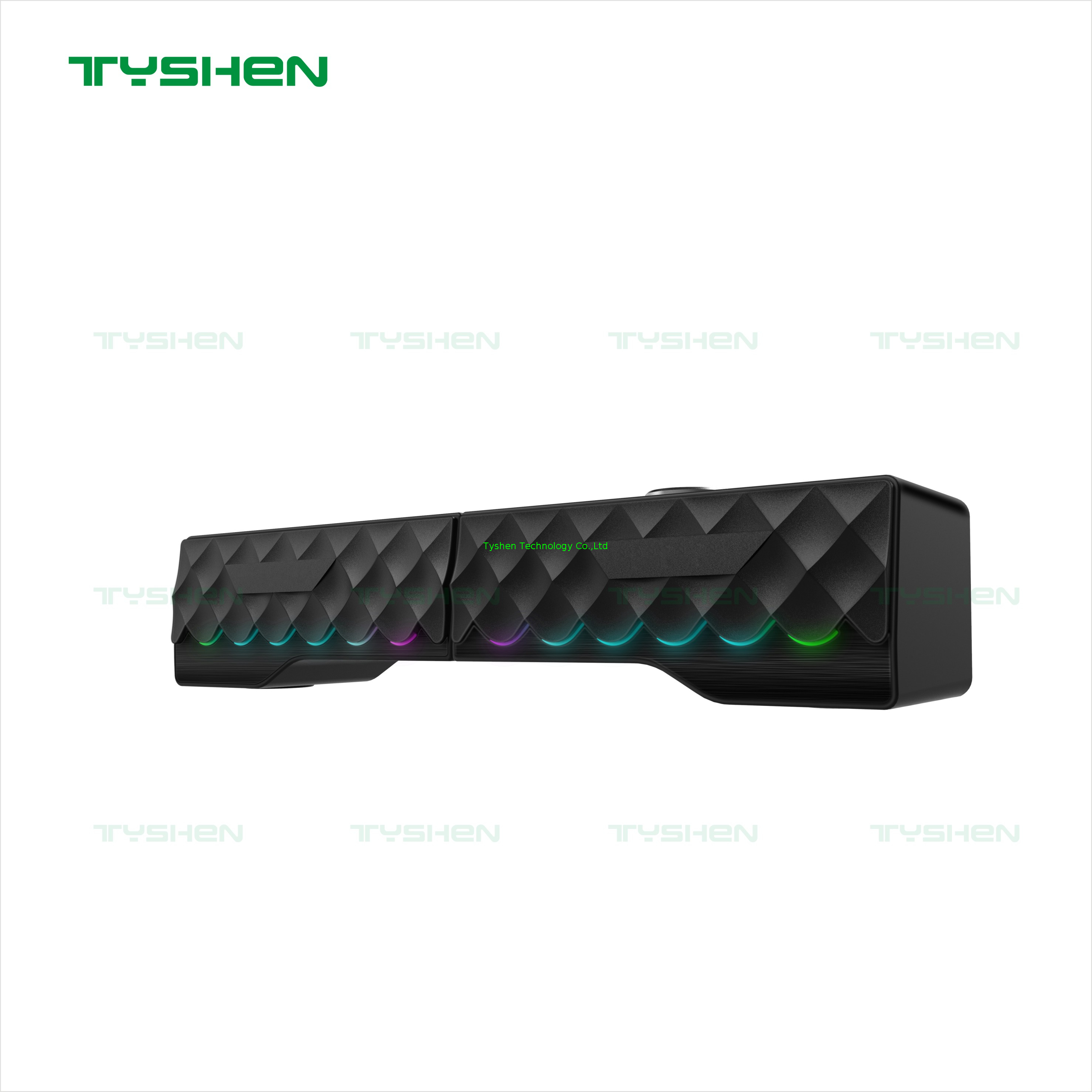 Touch Control USB Port RGB Gaming Speaker