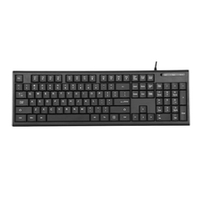 Computer Keyboard with Low Key Cap Design For Office