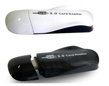 USB 3.0 2 in 1 Card Reader (TF&amp;SDXC) Style No. CR-305