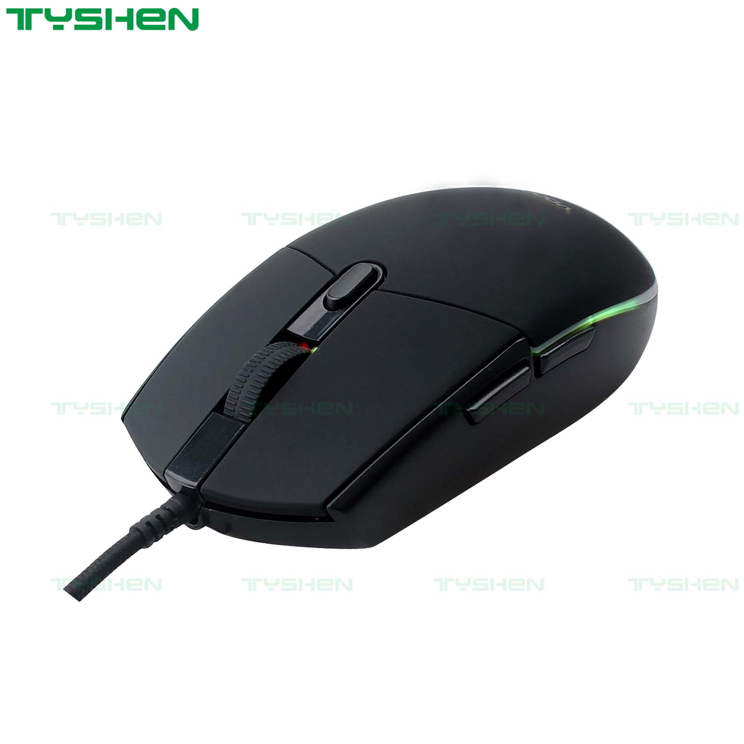 Factory OEM Cheapest Computer Optical Colored 6D 6 Button USB Wired Gaming Mouse