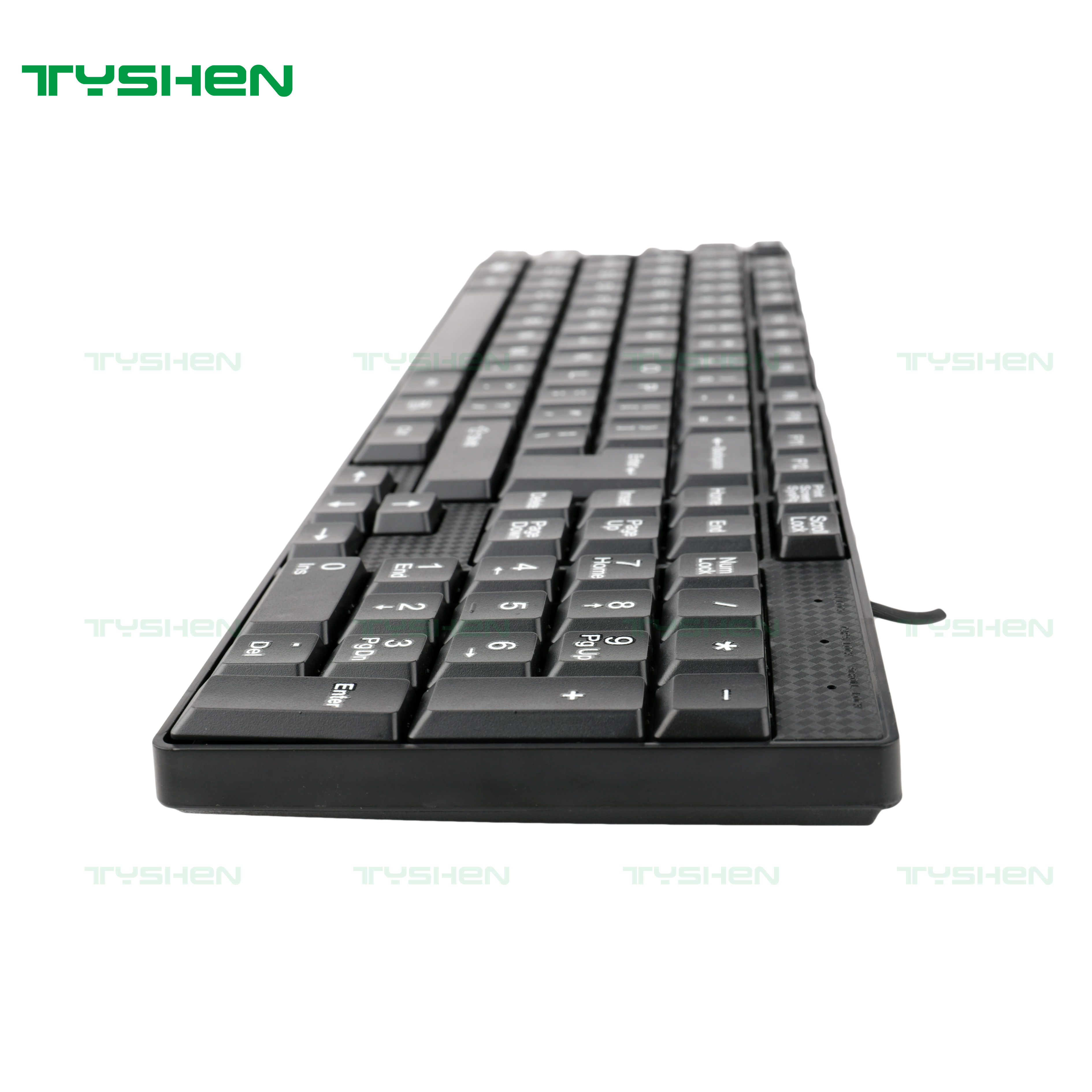 Computer Keyboard, 1.50USD with Fob and Color Box, MOQ 10, 000 PCS
