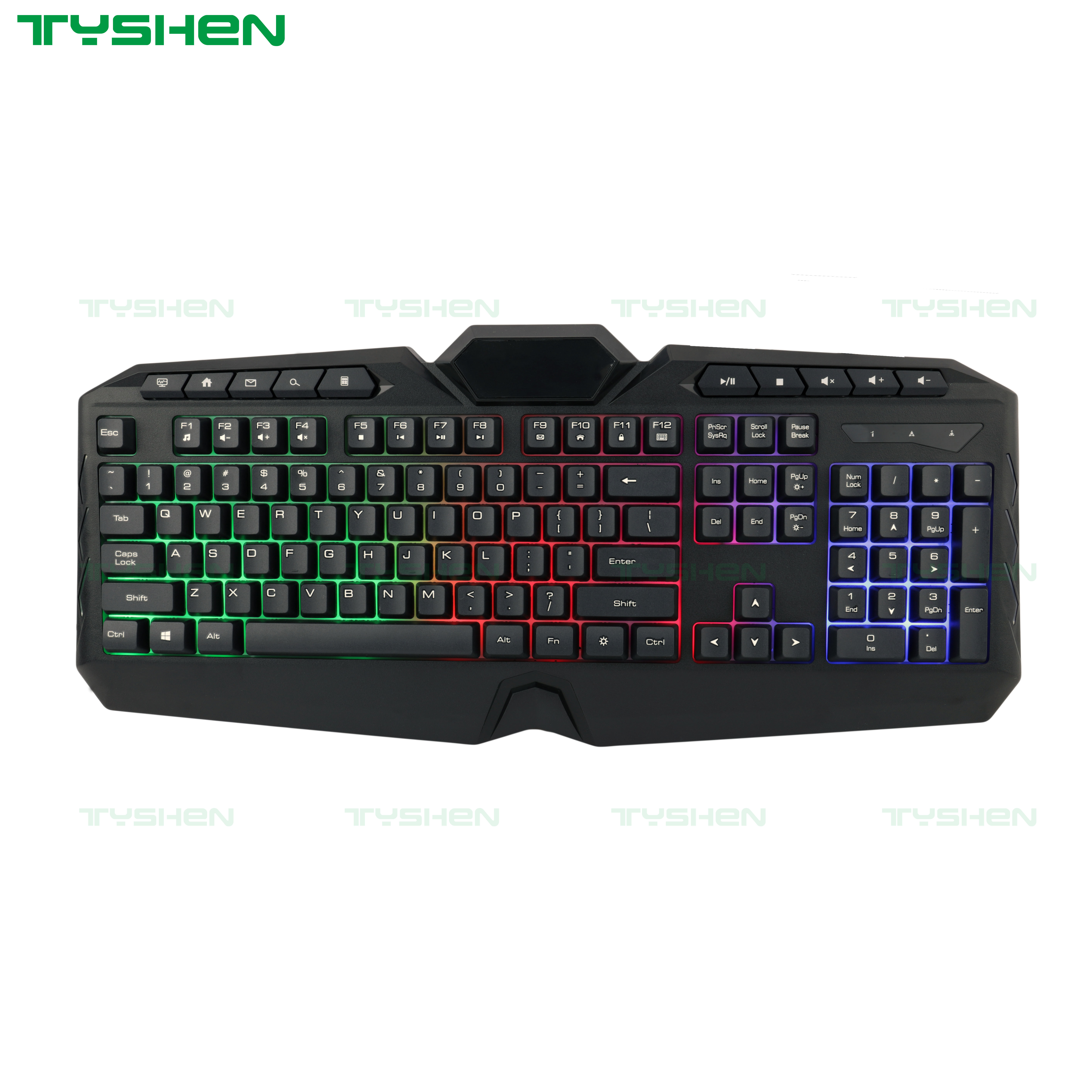 4 in 1 Gaming Combo Set RGB LED Light Full PC Keyboard Mouse Headphone and Mouse Pad All in One Computer Combo Kits