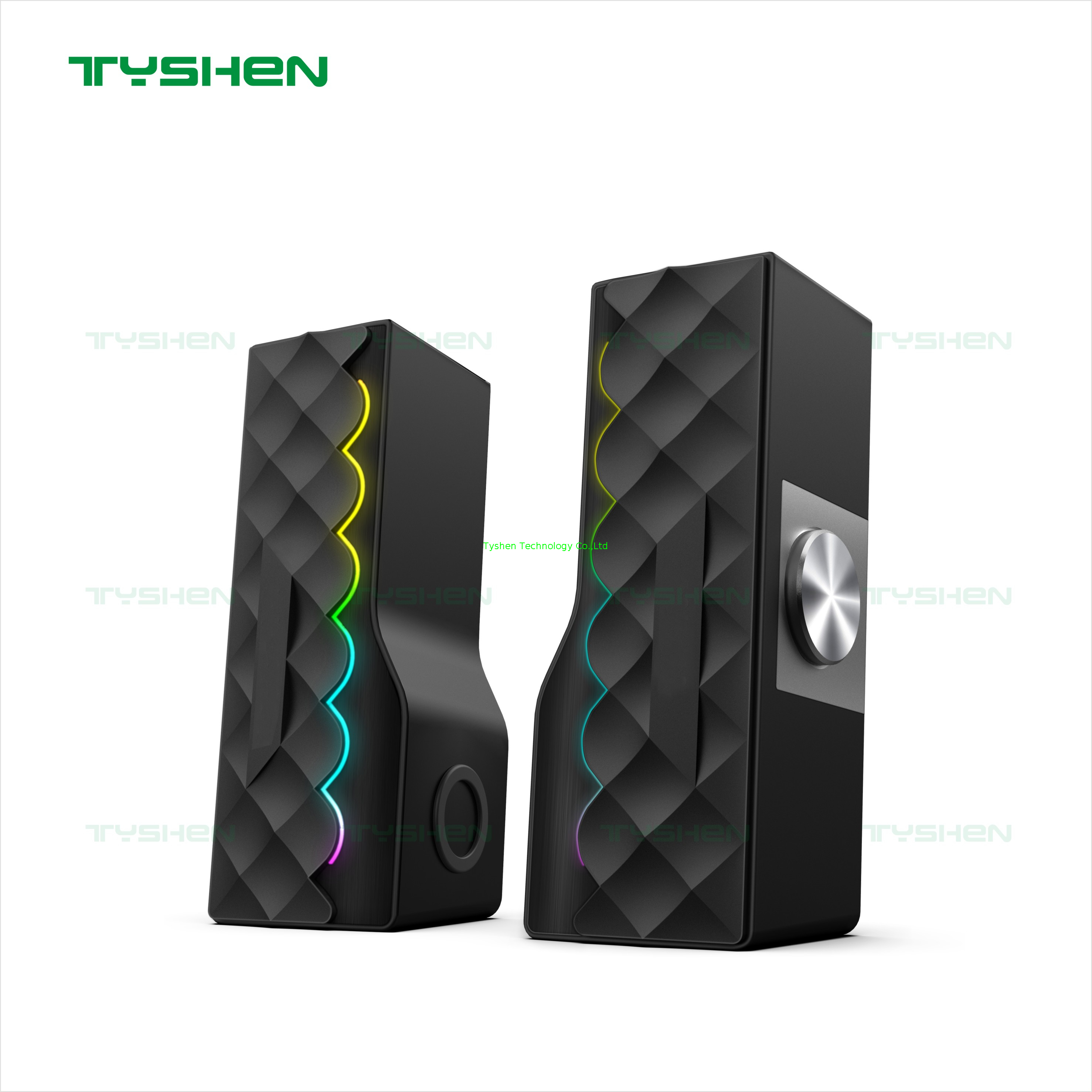 Touch Control USB Port RGB Gaming Speaker