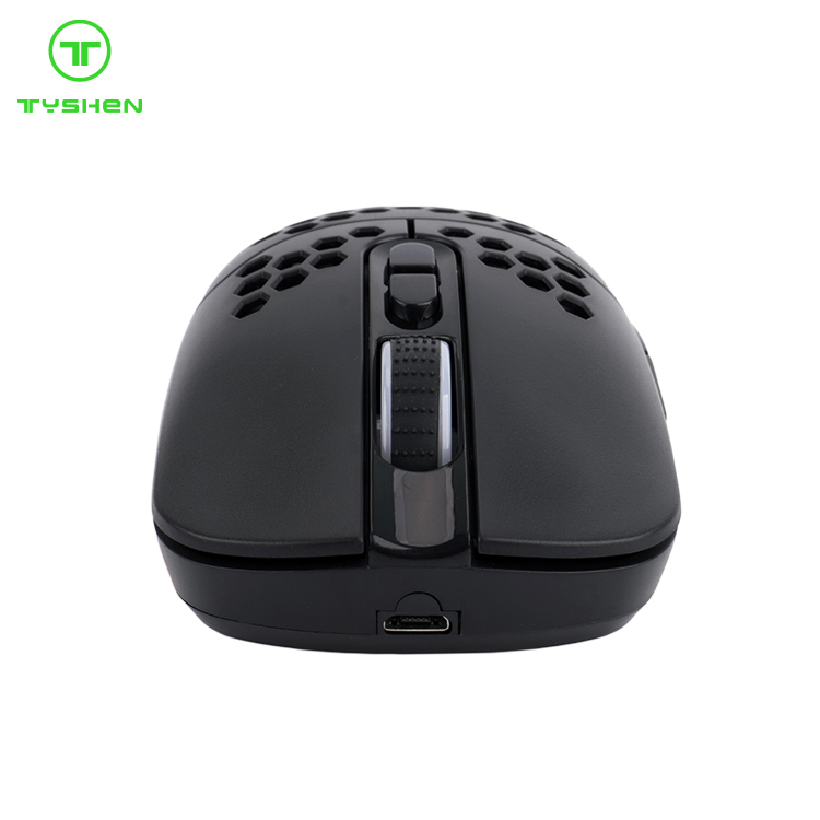 7D 2.4G Bluetooth Dual Mode Ultra-Light Hollow Rechargeable Wireless Mouse Gaming for Desktop and Laptop