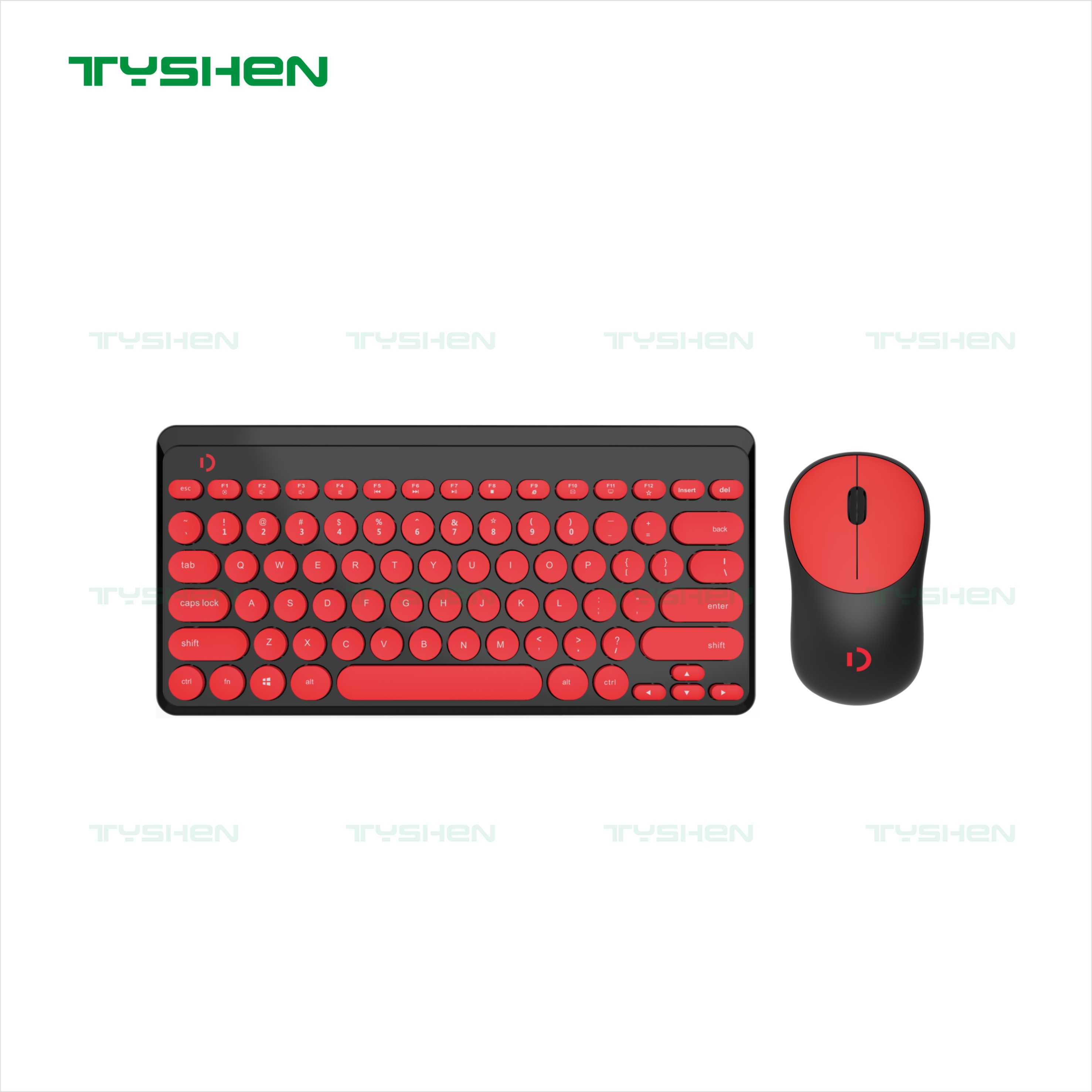 Quiet and Comfortable 2.4G Wireless Keyboard and Mouse Combo, Suitable for Business Office, Laptop