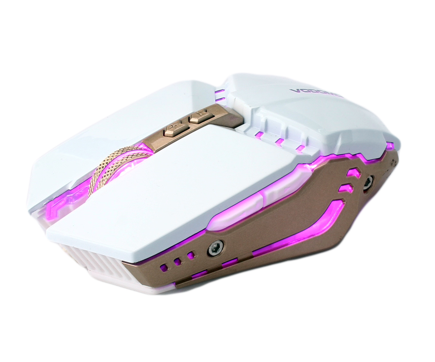 Metal Gaming Mouse,7D Button,Metal Scroll,7 Color Breathing Light
